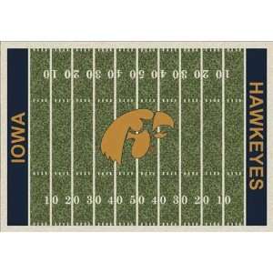  NCAA Home Field Rug   Iowa Hawkeyes