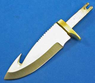 Knife Making Hunting Blade Blank 4 Guthook Hunter NEW  