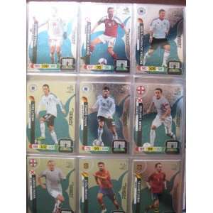  25 MASTERS Panini Adrenalyn XL Card Set Euro 2012 Rare 