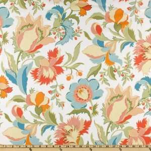  44 Wide Charisma Large Flowers Multi Fabric By The Yard 
