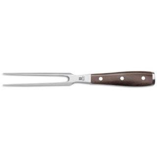 Wusthof Ikon 6 Inch Straight Fork with Blackwood Handle