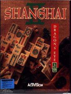 Shanghai II 2 Dragons Eye + Manual PC CD mahjongg game  