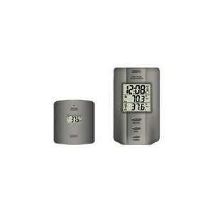   Digital Outdoor Thermometer with Radio C Patio, Lawn & Garden