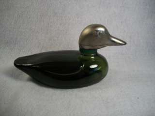Avon Mallard Decanter Duck Bottle  