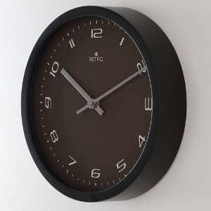 FirsTime Parkview Ave. Brown Modern Wall Clock