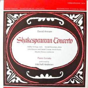  David Amram  Shakespearean Concerto / Piano Sonata Midhat 