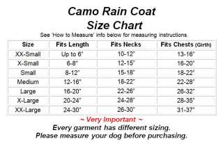   JACKET Dog Coat Reversible w Hood Raincoat Slicker Waterproof  