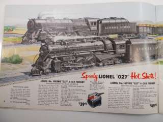 Vintage Lionel Model Train Original Catalog 1939, 1946, 1952 1953 LOT 
