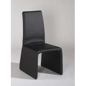  Hilary Side Chair in Black [Set of 2]