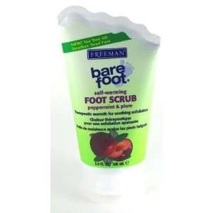  Freeman Bare Foot Scrub Pepper  Mint & Plum 3.4 oz. (Self 