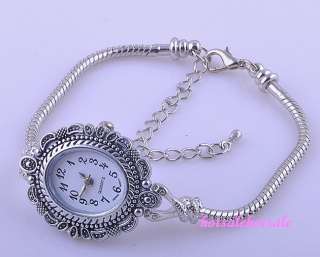 wholesale 12pcs Watch snake chain bracelet bangle  