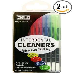 Dr. Collins Interdental Clearners Variety, 10 count Packages (Pack of 