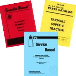   our 3 most popular manuals for the International Farmall 140 Tractors