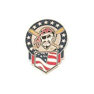 Pittsburgh Pirates Flag Pin by Peter David  Sports 
