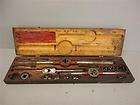 Vintage Craftsman Tap & Die Set #5504plete original wooden box 