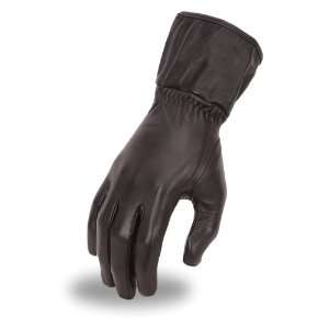   Cold Weather Leather Gauntlet Gloves. Insulated. FI122GL Automotive