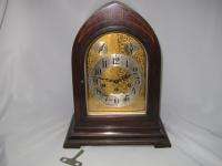   FACE vintage WOOD SETH THOMAS WESTMINSTER CHIME CATHEDRAL MANTLE CLOCK
