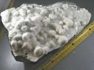 Huge Okenite Prehnite Gyrolite Mineral Specimen 25cm 9 7/8 3739g 8.25 