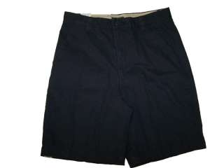 Dockers Cotton Twill Shorts Loose Fit Dark Blue NWT*  