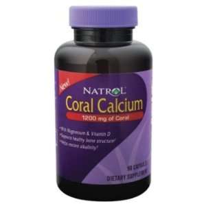   Coral Calcium W/mag Vitamin D 90 Caps.