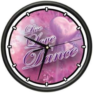   DANCE Wall Clock dancer dancing salon ballroom dance gift Home
