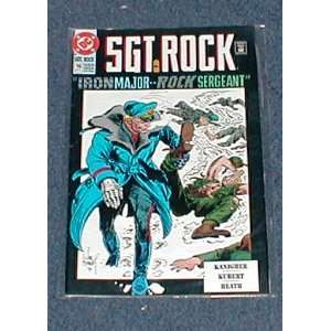 Sgt Rock Iron Major #16 9/91 Comic (16) Joe Kubert Books