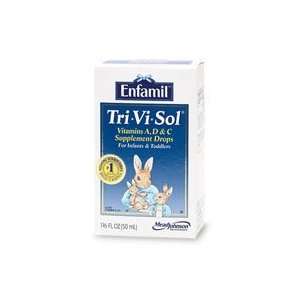  Tri Vi Sol Vitamins A,D & C Supplement Drops for Infant 