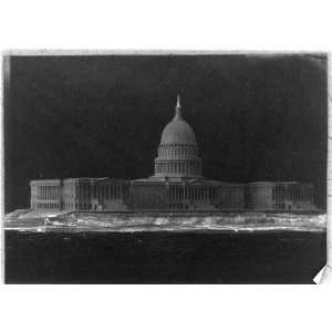 Architectural model,miniature,US Capitol,United States 