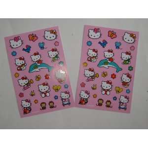  Hello Kitty Stickers   2 Sheets