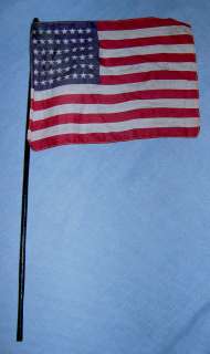 48 STAR WOVEN AMERICAN FLAG  