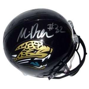 Maurice Jones Drew Autographed Helmet 