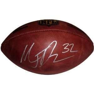 Maurice Jones Drew Autographed Football   Autographed Footballs