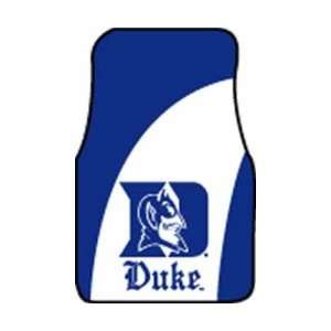  Duke Blue Devils 18in x 27in Two Piece Car Mat Set Sports 