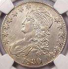   Capped Bust Half Dollar 50C   NGC AU   RARE Early Silver Half