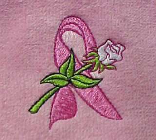 Breast Cancer Awareness Pink Ribbon Golf Towel Pink New  