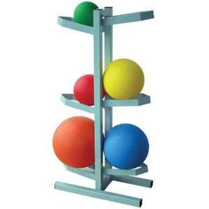  Medicine Ball Rack for 6 Balls Free Standing (Catalog 