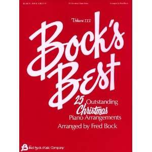  Bocks Best   Volume 3   Piano Solo Musical Instruments