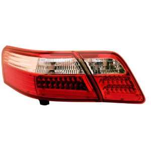 Anzo USA 321162 Toyota Camry Red/Clear 4 Pcs LED Tail Light Assembly 