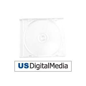  USDM Slim Mini Jewel Case Single Disc Frosty Clear Tray 
