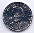 President George W Bush 1988A Double Eagle Medal  