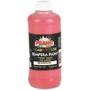  Dixon® Ready to Use Tempera Paint, Red, 16 Ounces Office 
