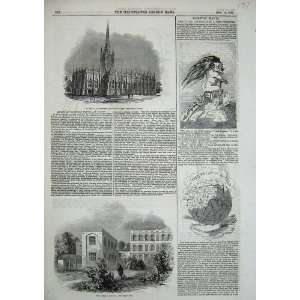   1845 PaulS Cathedral Calcutta German Hospital Grounds