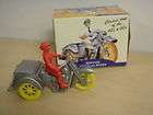 CLASSIC TOY HARLEY SERVI CYCLE AND RIDER AUBURN MOTORCY