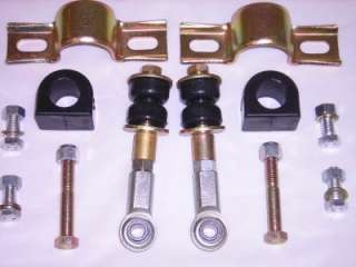 this kit is used when installing front sway bar on mustang ii ifs 