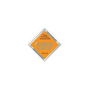  Min Qty 125 Security Decals, 3 in. x 3 in. Diamond, Clear 