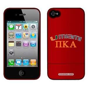  Miami Pi Kappa Alpha on AT&T iPhone 4 Case by Coveroo 