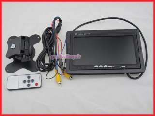 TFT LCD Rear view Monitor + 170°Night Vision Car Backup Camera US 