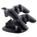 Black Dual charging station for Sony PlayStation 3 Controller