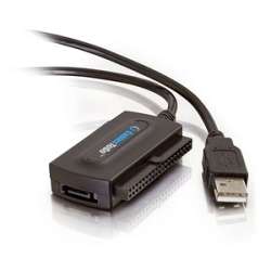Cables To Go USB 2.0 to IDE/Serial ATA Drive Adapter  