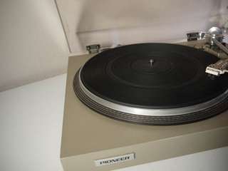 Vintage Pioneer PL 518 Direct Drive Automatic Turntable Shure R25XT 